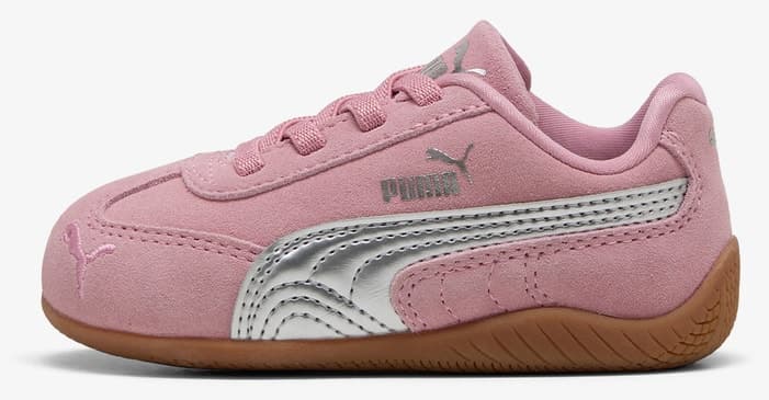کفش ورزشی Puma Speedcat متالیک صورتی کمرنگ کفش ورزشی Puma Speedcat متالیک صورتی کمرنگ