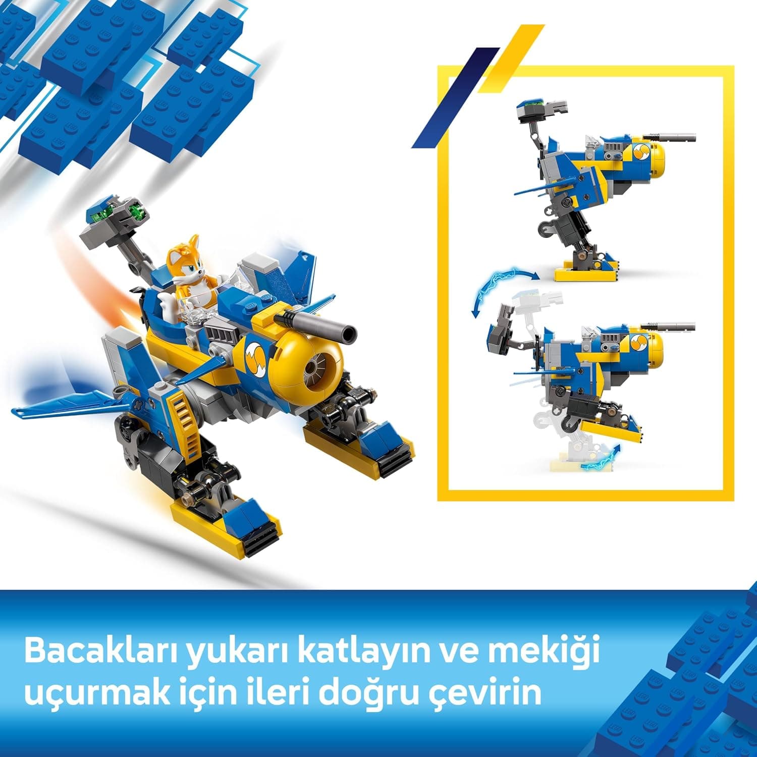 لگو Sonic the Hedgehog Cyclone در برابر Metal Sonic مدل 77002 لگو Sonic the Hedgehog Cyclone در برابر Metal Sonic مدل 77002