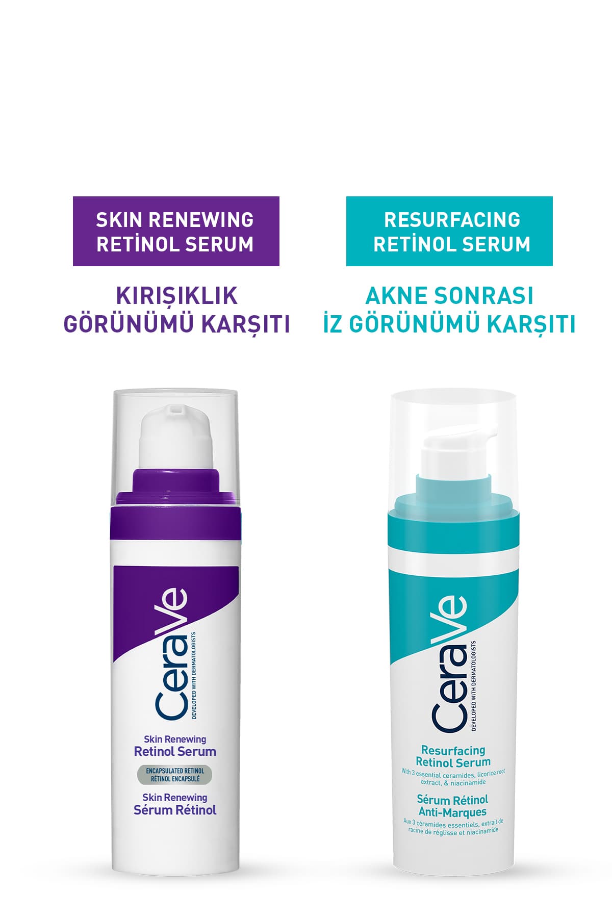 سرم مناسب پوستهای مستعد آکنه CeraVe با Retinol بازسازیکننده پوست 30 ml سرم مناسب پوستهای مستعد آکنه CeraVe با Retinol بازسازیکننده پوست 30 ml