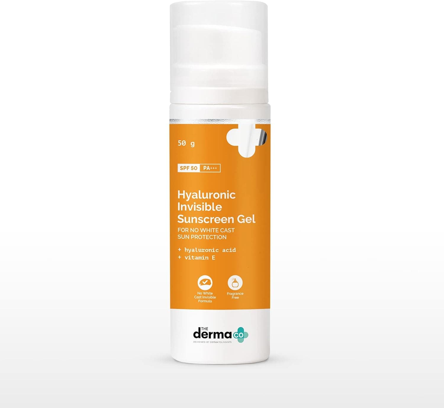 ضد آفتاب The Derma Co 1% Hyaluronic Aqua Gel SPF 50 PA++++ بدون چربی 50g ضد آفتاب The Derma Co 1% Hyaluronic Aqua Gel SPF 50 PA++++ بدون چربی 50g