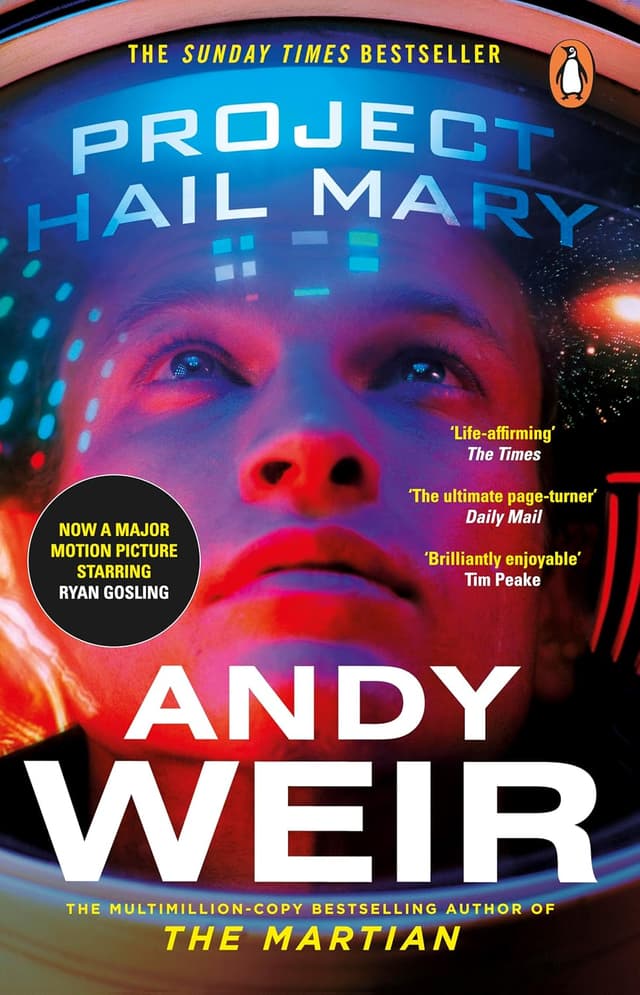 کتاب انگلیسی Project Hail Mary اثر Andy Weir کتاب انگلیسی Project Hail Mary اثر Andy Weir