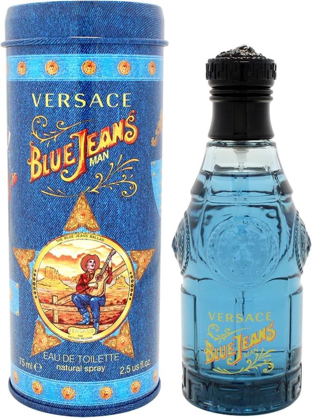 عطر ادو تویلت مردانه Versace Blue Jeans 75 ml عطر ادو تویلت مردانه Versace Blue Jeans 75 ml