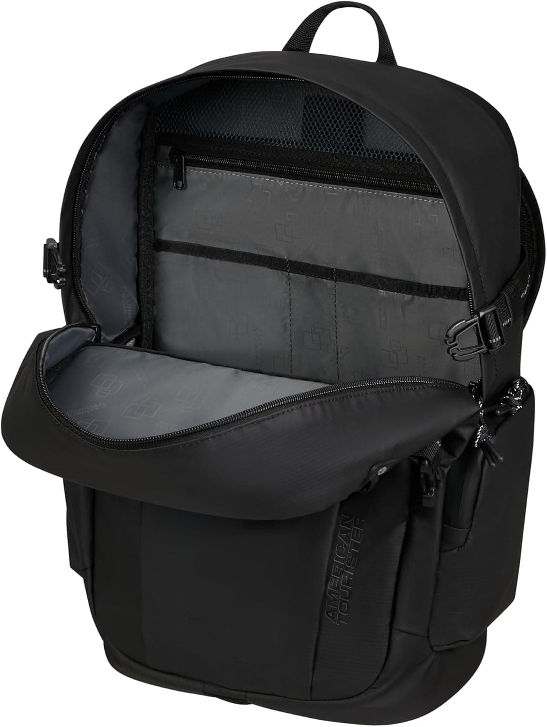 کوله پشتی یونیسکس بزرگسال American Tourister مشکی 15.6 اینچ کوله پشتی یونیسکس بزرگسال American Tourister مشکی 15.6 اینچ