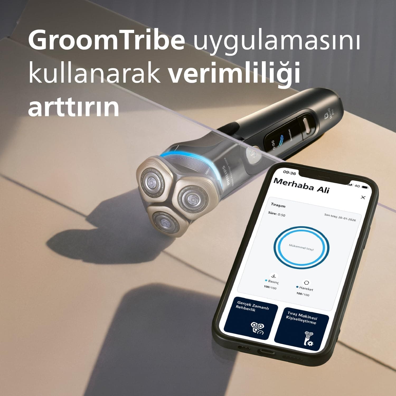 ماشین اصلاح خشک و مرطوب PHILIPS i9000 Ultra Prestige با فناوری SkinIQ Pro و سریهای دقیق 360° مدل XP9402/31 ماشین اصلاح خشک و مرطوب PHILIPS i9000 Ultra Prestige با فناوری SkinIQ Pro و سریهای دقیق 360° مدل XP9402/31