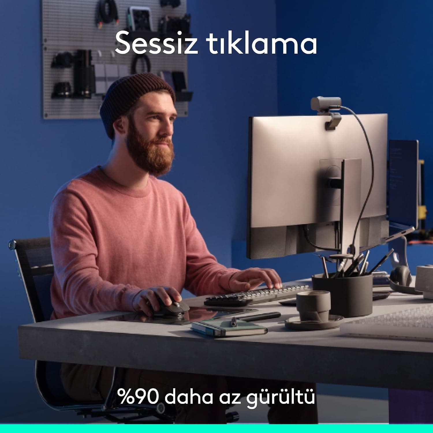 ماوس بیسیم Logitech MX Master 3S Bluetooth Edition، 8.000 DPI، بیصدا، ارگونومیک، مشکی ماوس بیسیم Logitech MX Master 3S Bluetooth Edition، 8.000 DPI، بیصدا، ارگونومیک، مشکی