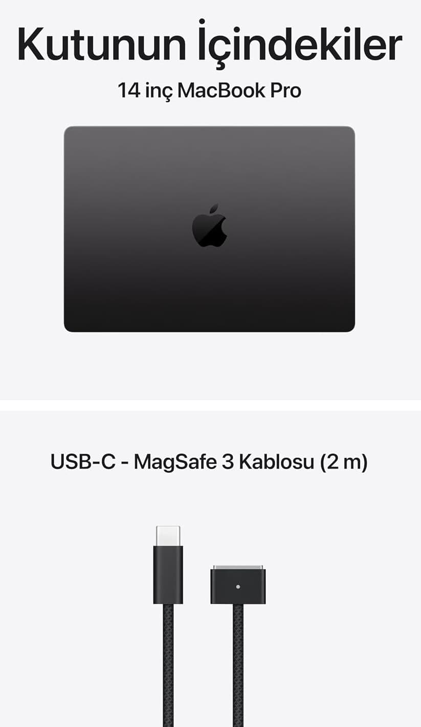 لپتاپ Apple MacBook Pro با چیپ M5، 16GB، 1TB SSD، فضای سیاه لپتاپ Apple MacBook Pro با چیپ M5، 16GB، 1TB SSD، فضای سیاه