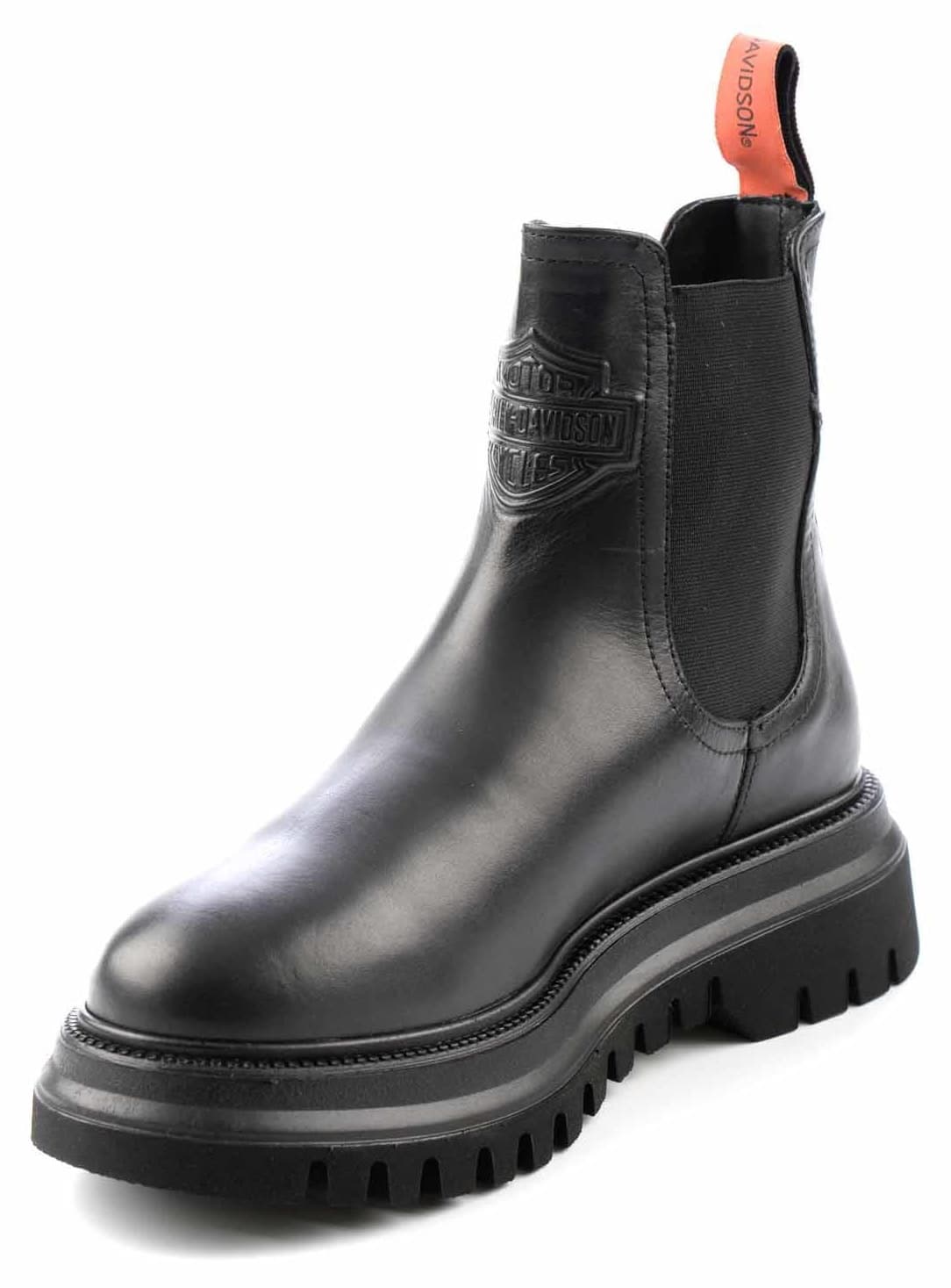 بوت زنانه Harley Davidson چرمی مشکی مدل Mourir بوت زنانه Harley Davidson چرمی مشکی مدل Mourir