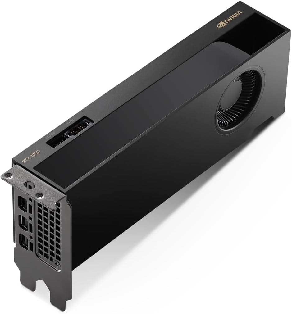 کارت گرافیک NVIDIA RTX 4000 SFF Ada دو اسلات کمارتفاع مدل 900-5G192-2571-000 کارت گرافیک NVIDIA RTX 4000 SFF Ada دو اسلات کمارتفاع مدل 900-5G192-2571-000