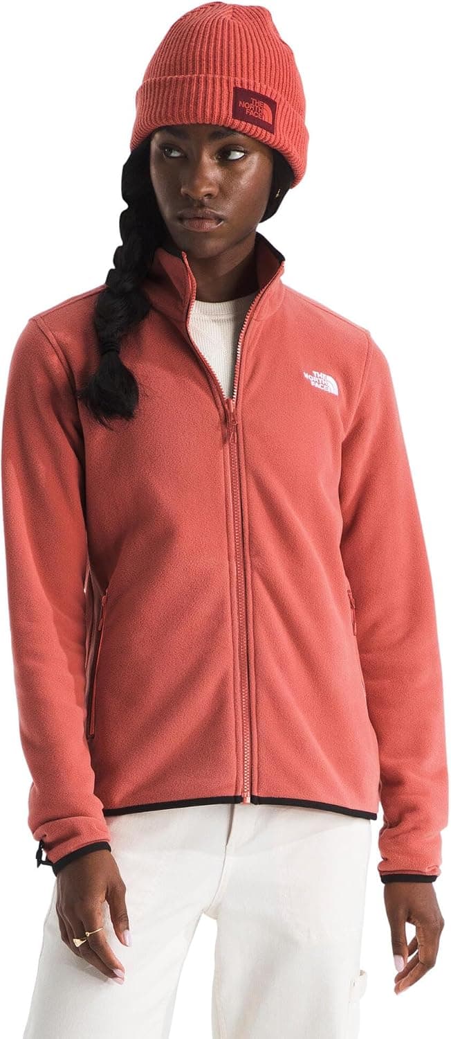 پولار زنانه The North Face بوردو Glacier Fleece مدل NF0A8D2FBQ71 پولار زنانه The North Face بوردو Glacier Fleece مدل NF0A8D2FBQ71