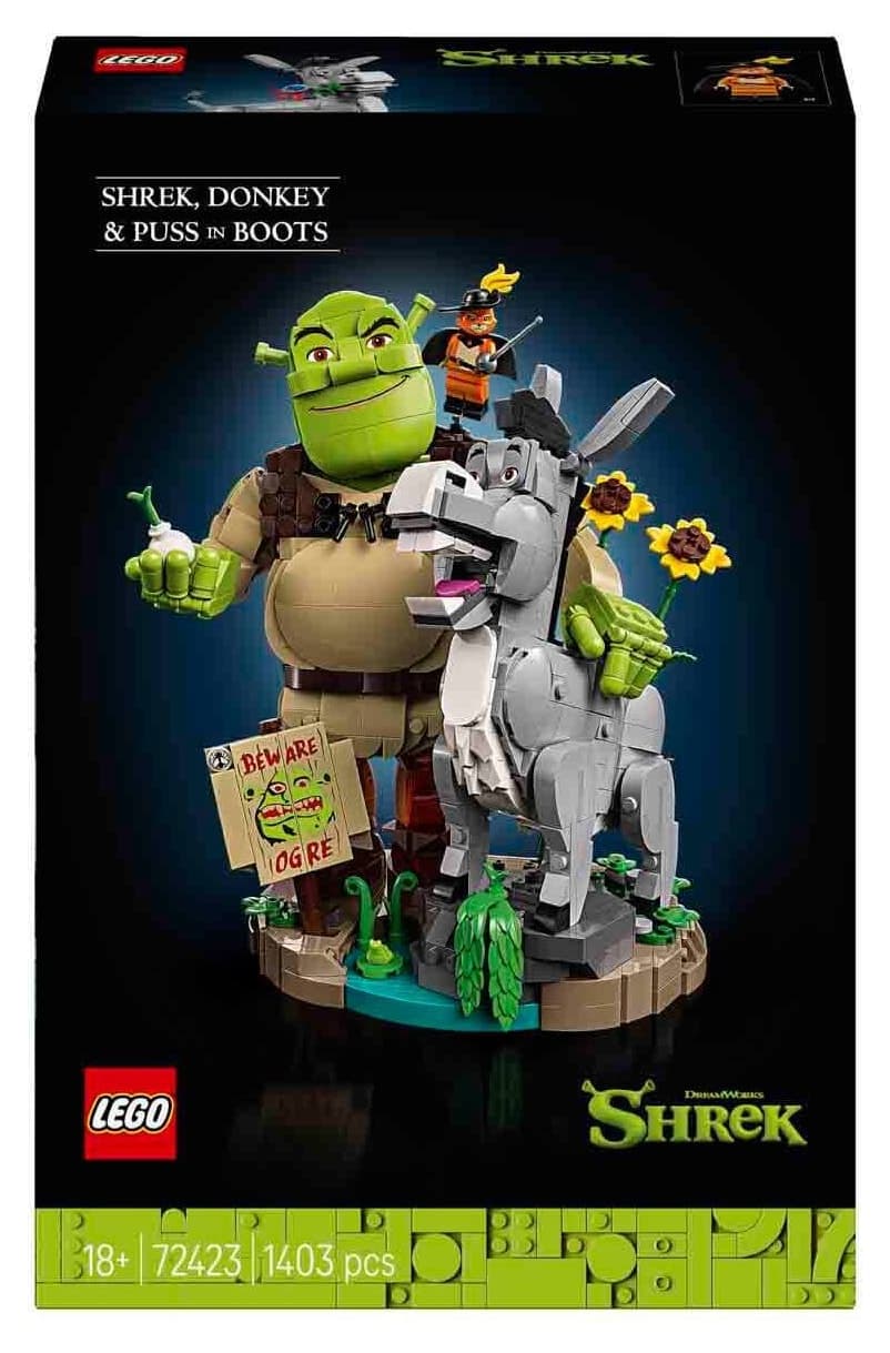 لگو Shrek مدل 72423 برای بزرگسالان با ژست قابل تنظیم لگو Shrek مدل 72423 برای بزرگسالان با ژست قابل تنظیم