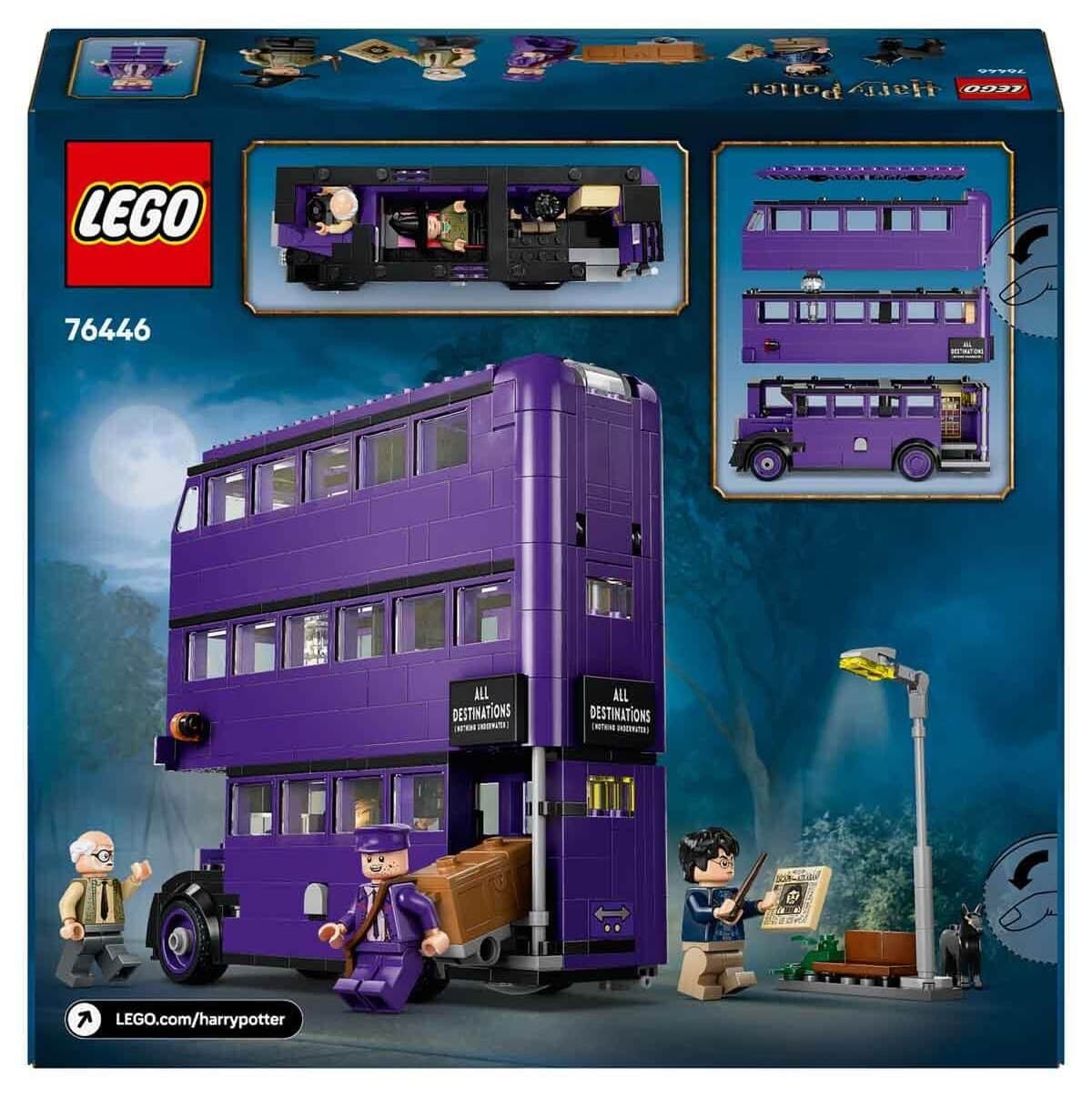 لگو Harry Potter ماجراجویی اتوبوس شبانه مدل 76446 لگو Harry Potter ماجراجویی اتوبوس شبانه مدل 76446