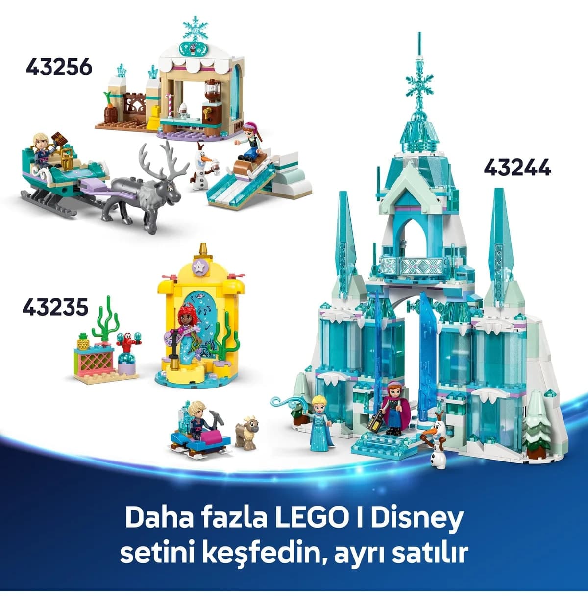 لگو Disney قلعه آرندل مدل 43265 با 177 قطعه لگو Disney قلعه آرندل مدل 43265 با 177 قطعه