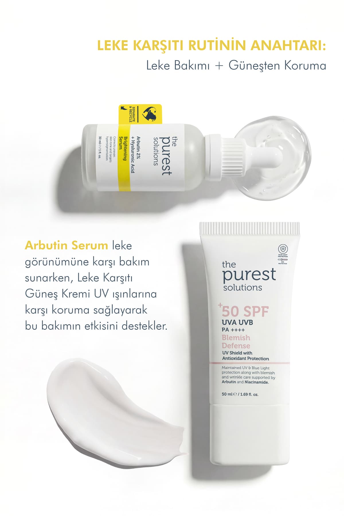 سرم مراقبت از پوست The Purest Solutions آربوتین روشنکننده و کاهشدهنده ظاهر لک 30 ml سرم مراقبت از پوست The Purest Solutions آربوتین روشنکننده و کاهشدهنده ظاهر لک 30 ml