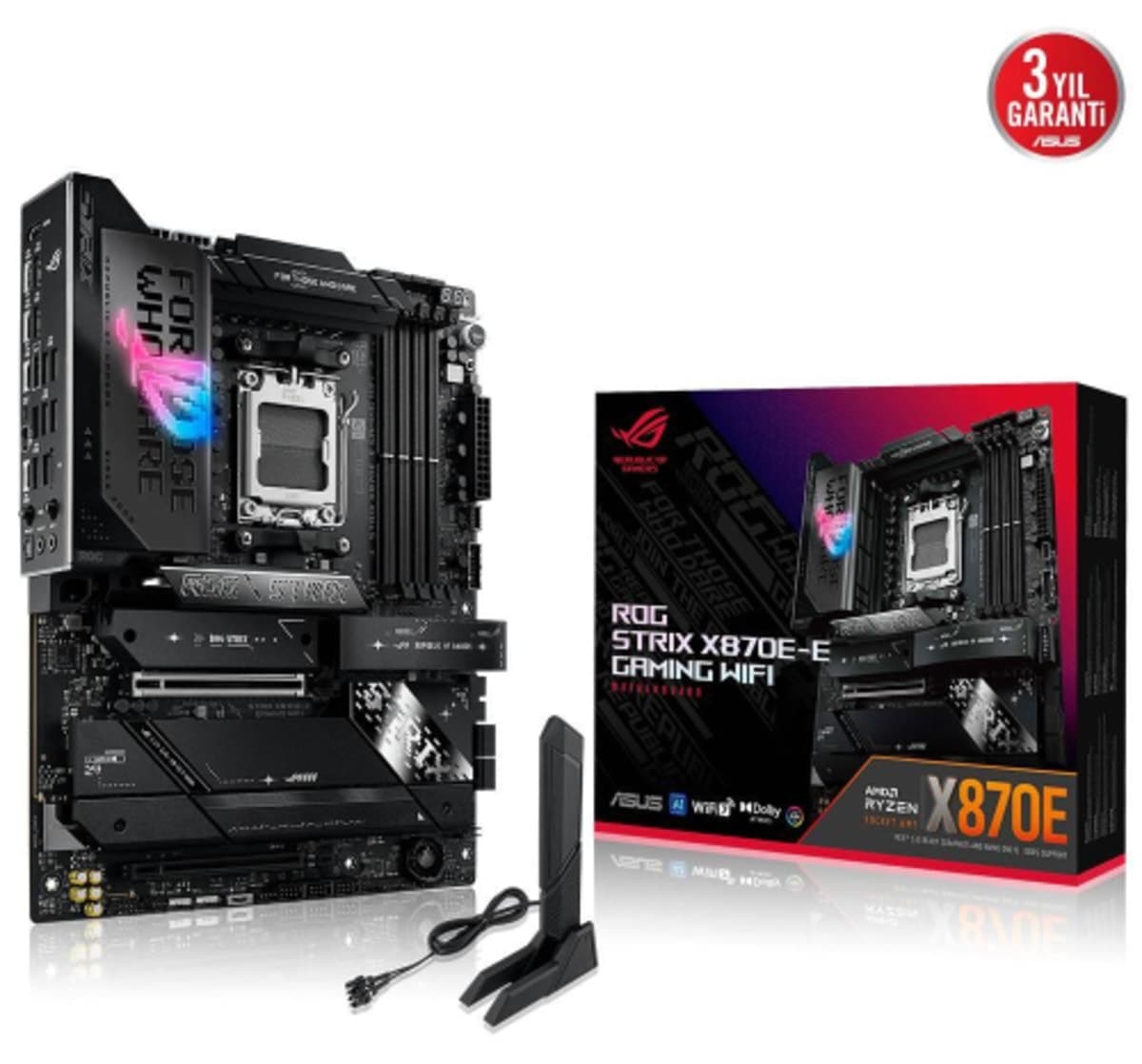 مادربرد ASUS ROG STRIX X870E-E GAMING WIFI با DDR5 و PCIe 5.0 مادربرد ASUS ROG STRIX X870E-E GAMING WIFI با DDR5 و PCIe 5.0