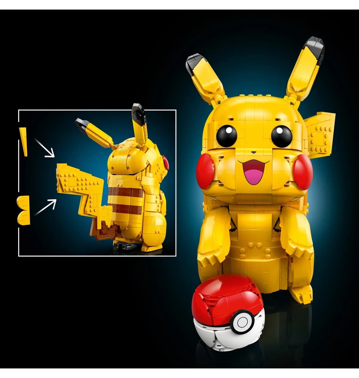 لگو Pokémon Pikachu و Poké Ball مدل 72152 با 2050 قطعه لگو Pokémon Pikachu و Poké Ball مدل 72152 با 2050 قطعه