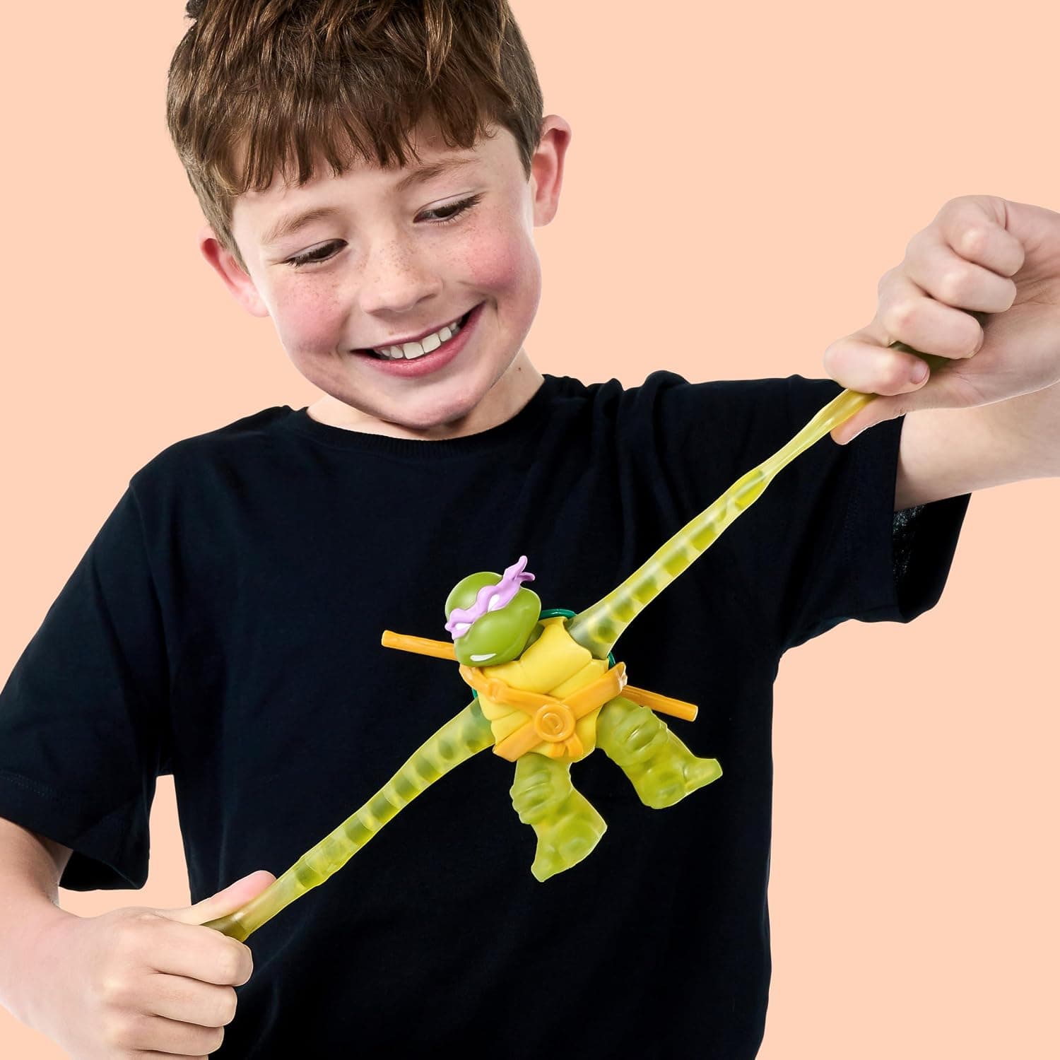 فیگور اسباببازی Heroes of Goo Jit Zu از مجموعه Teenage Mutant Ninja Turtles مدل Turtle Power Team Up، 2 Pack، Donatello و Michelangelo، کشسان تا 3 برابر اندازه فیگور اسباببازی Heroes of Goo Jit Zu از مجموعه Teenage Mutant Ninja Turtles مدل Turtle Power Team Up، 2 Pack، Donatello و Michelangelo، کشسان تا 3 برابر اندازه