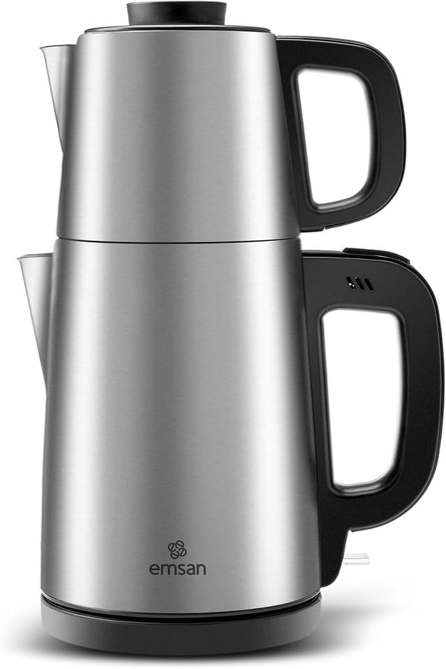 چایساز KARACA مشکی استیل مدل Tea Break چایساز KARACA مشکی استیل مدل Tea Break