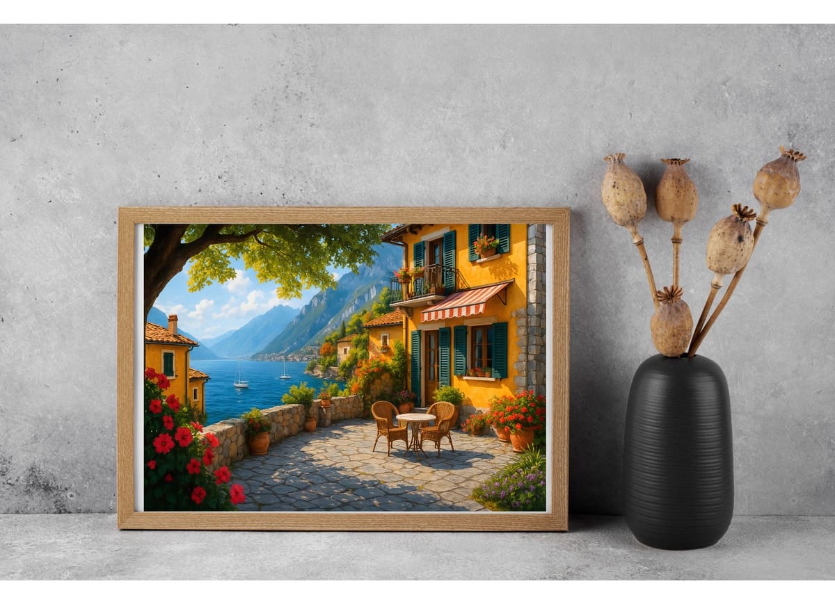 پازل Neverland 1000 قطعه طرح Sunlit Terrace پازل Neverland 1000 قطعه طرح Sunlit Terrace