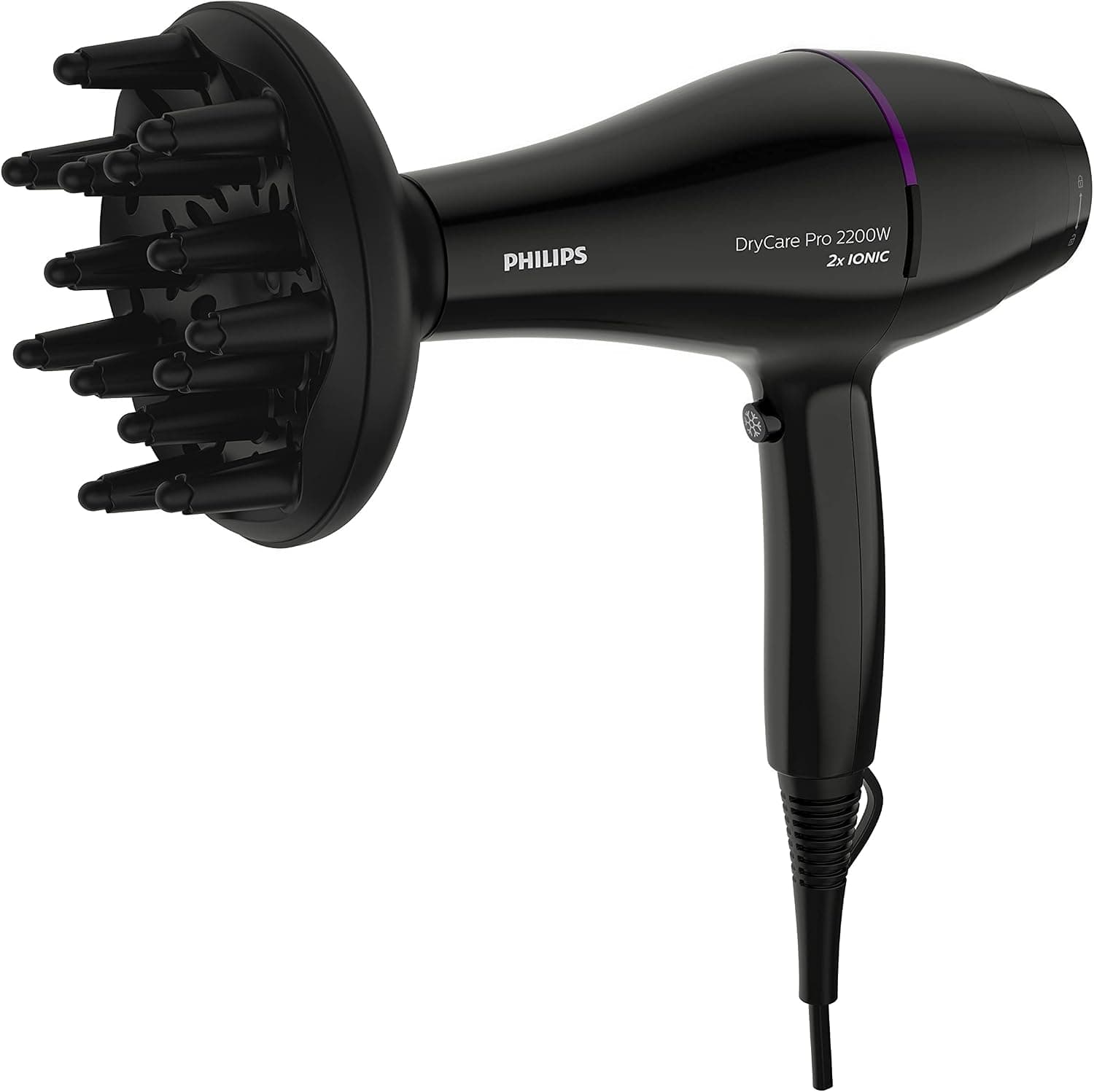 سشوار حرفهای PHILIPS با موتور AC و توان 2200W، ThermoProtect و CoolShot مدل BHD274/03 سشوار حرفهای PHILIPS با موتور AC و توان 2200W، ThermoProtect و CoolShot مدل BHD274/03