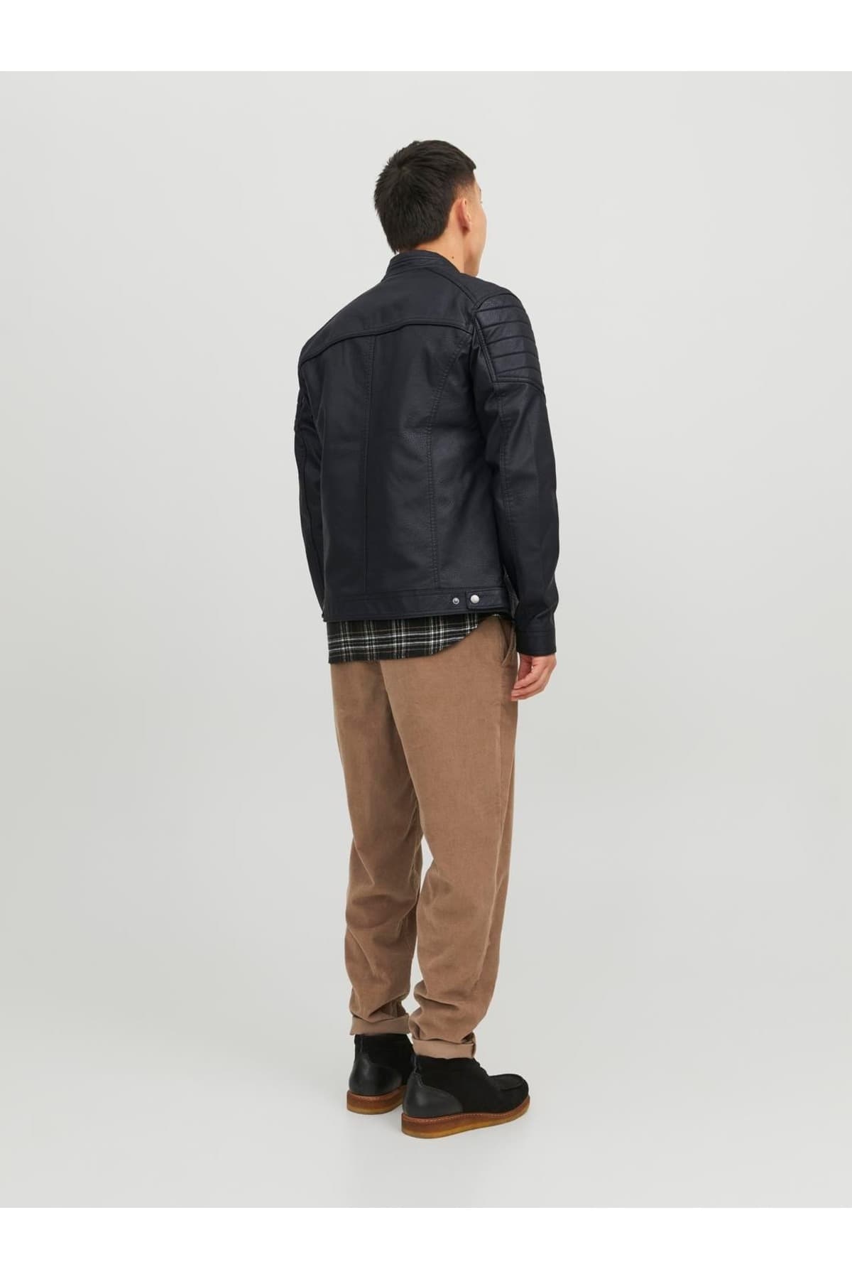 کت مردانه Jack & Jones مدل JJEROCKY JACKET NOOS مشکی کت مردانه Jack & Jones مدل JJEROCKY JACKET NOOS مشکی