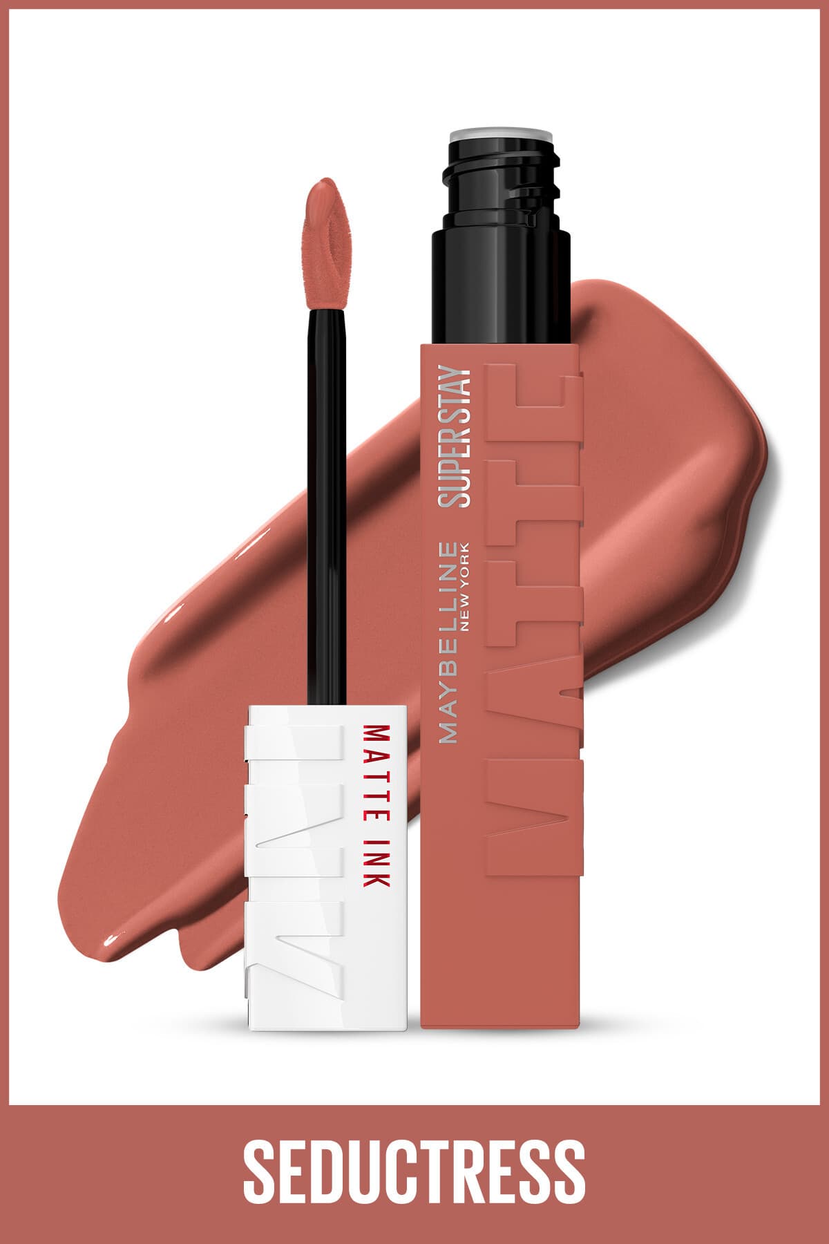 رژ لب مایع مات Maybelline New York Super Stay Matte Ink Unnude مدل 65 Seductress رنگ نود 5 ml رژ لب مایع مات Maybelline New York Super Stay Matte Ink Unnude مدل 65 Seductress رنگ نود 5 ml