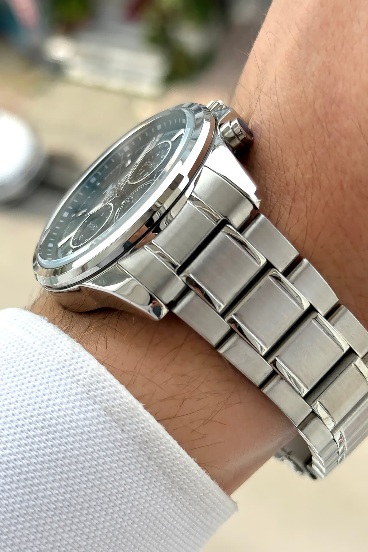 ساعت مچی مردانه Daniel Klein بند نقرهای صفحه سبز گارانتی ۲۴ ماهه ساعت مچی مردانه Daniel Klein بند نقرهای صفحه سبز گارانتی ۲۴ ماهه