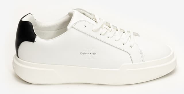 کفش اسنیکر مردانه Calvin Klein Chunky Cupsole Laceu سفید کفش اسنیکر مردانه Calvin Klein Chunky Cupsole Laceu سفید