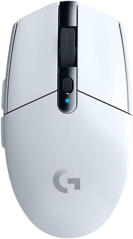 ماوس گیمینگ Logitech G بیسیم سفید مدل G305 LIGHTSPEED ماوس گیمینگ Logitech G بیسیم سفید مدل G305 LIGHTSPEED
