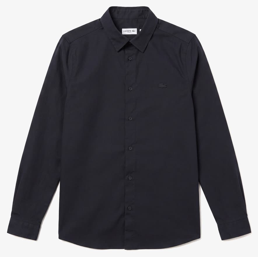 پیراهن مردانه Lacoste فیت اسلیم مشکی پیراهن مردانه Lacoste فیت اسلیم مشکی