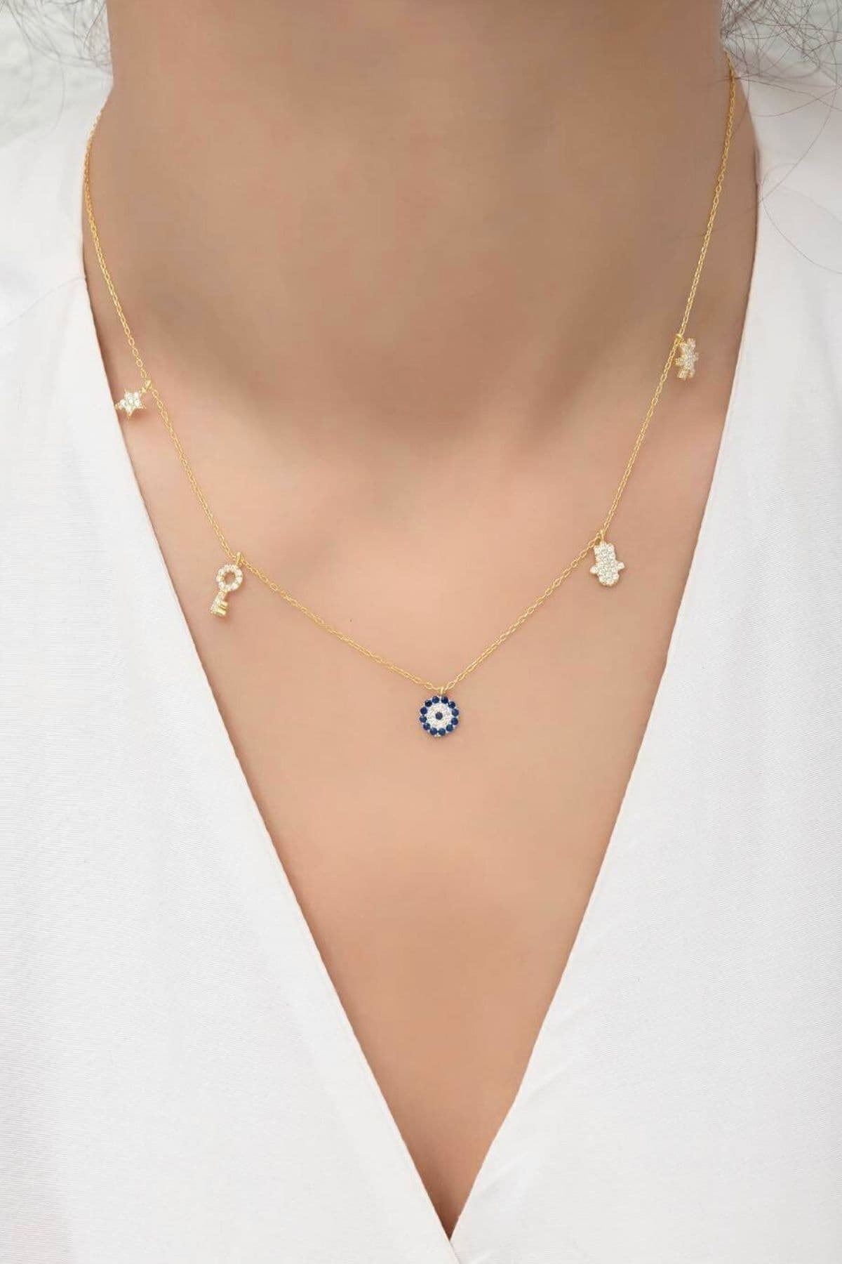 گردنبند شانس Silvano Jewelry نقره 925 گردنبند شانس Silvano Jewelry نقره 925
