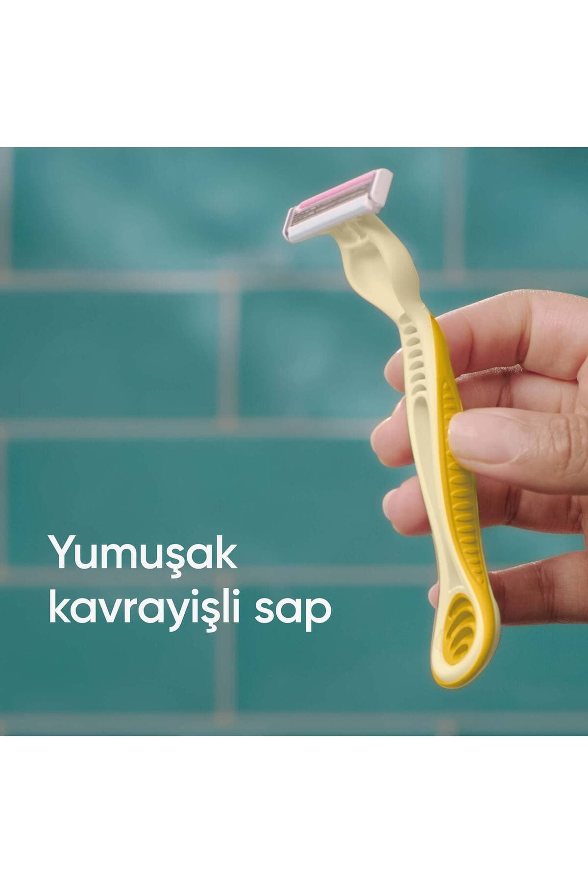 خودتراش یکبارمصرف Gillette Venus Simply Venus دراگونفروت 3 عدد خودتراش یکبارمصرف Gillette Venus Simply Venus دراگونفروت 3 عدد