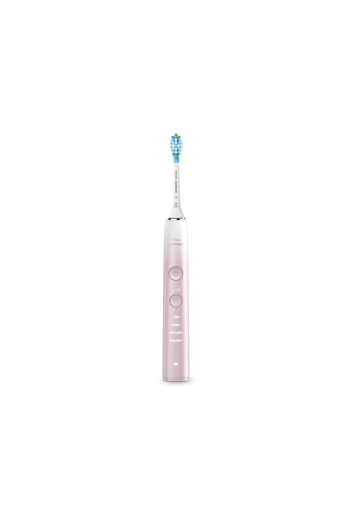 مسواک برقی Philips Sonicare Diamond با فناوری Sonic، 4 حالت پاکسازی و حسگر فشار، صورتی و سرمهای مسواک برقی Philips Sonicare Diamond با فناوری Sonic، 4 حالت پاکسازی و حسگر فشار، صورتی و سرمهای