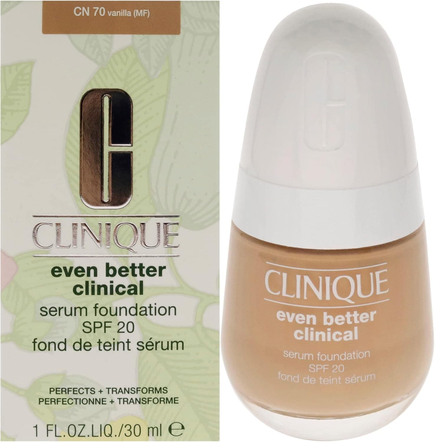 فاندیشن کرمی Clinique Even Better SPF20 رنگ CN40 شامواری 30 ml فاندیشن کرمی Clinique Even Better SPF20 رنگ CN40 شامواری 30 ml