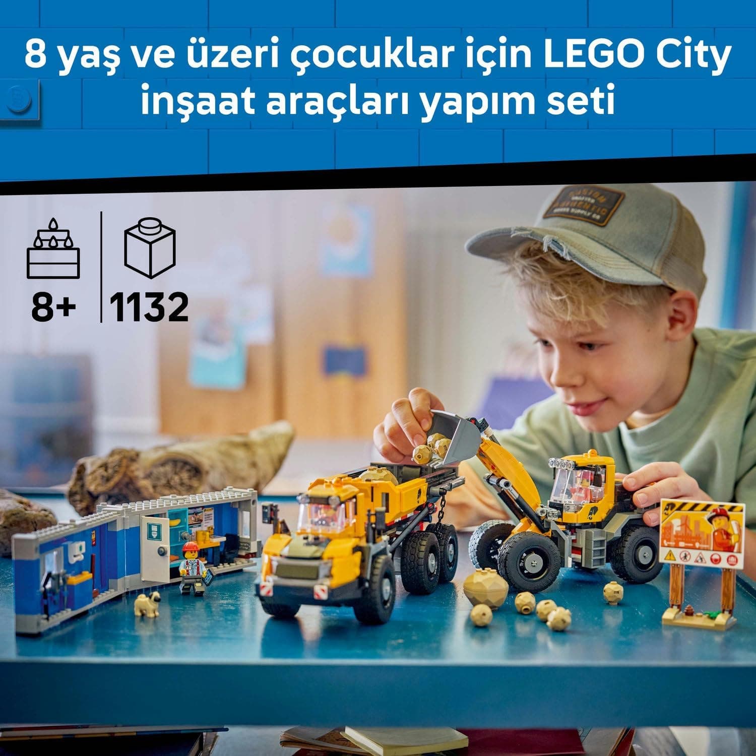 لگو City کامیون و لودر کیتی مدل 60494 لگو City کامیون و لودر کیتی مدل 60494