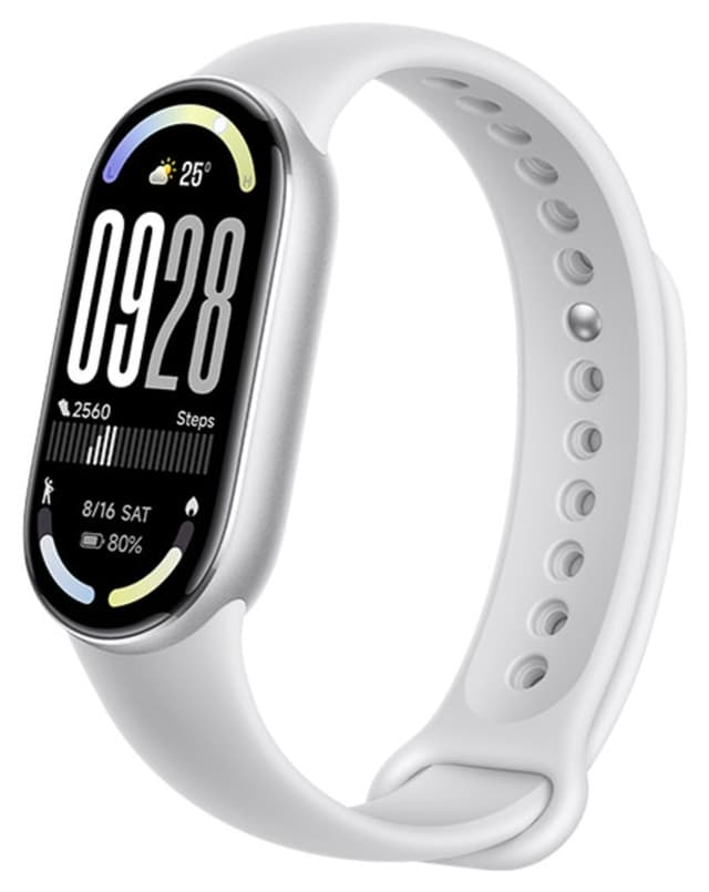 دستبند هوشمند Xiaomi نقرهای مدل Smart Band 10 دستبند هوشمند Xiaomi نقرهای مدل Smart Band 10