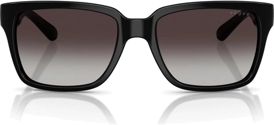 عینک آفتابی مردانه Vogue Eyewear مشکی مدل VO-0VO5648SI-W44.8G-54 عینک آفتابی مردانه Vogue Eyewear مشکی مدل VO-0VO5648SI-W44.8G-54