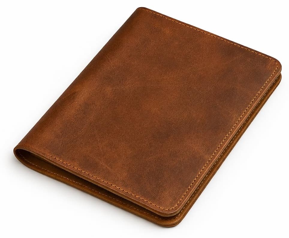 جلد دفتر یادداشت چرمی A5 برای Moleskine بزرگ The Antiq قابلتعویض دستساز رنگ قهوهای روشن جلد دفتر یادداشت چرمی A5 برای Moleskine بزرگ The Antiq قابلتعویض دستساز رنگ قهوهای روشن