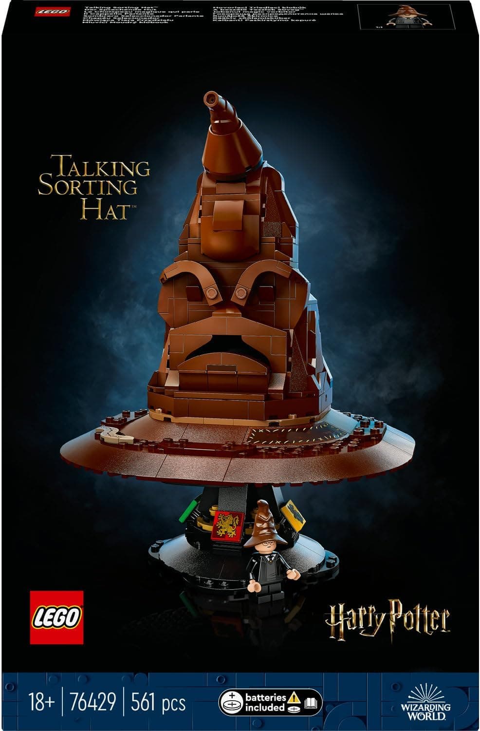 لگو Harry Potter کلاه گروهبندی سخنگو مدل 76429 لگو Harry Potter کلاه گروهبندی سخنگو مدل 76429