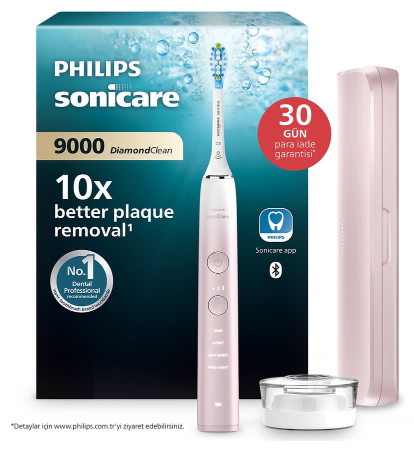 مسواک برقی شارژی Philips Sonicare با 4 حالت، حسگر فشار و قاب سفری مدل HX9911/84 مسواک برقی شارژی Philips Sonicare با 4 حالت، حسگر فشار و قاب سفری مدل HX9911/84