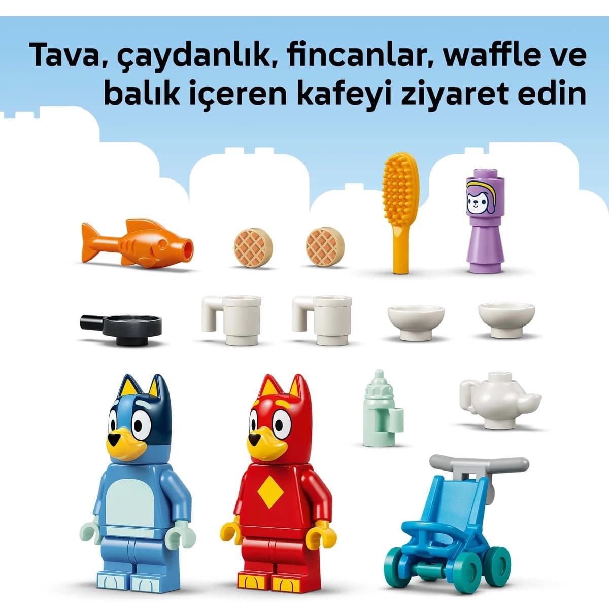 لگو Bluey Rusty و Bluey در مدرسه 106 قطعه مدل 11221 لگو Bluey Rusty و Bluey در مدرسه 106 قطعه مدل 11221