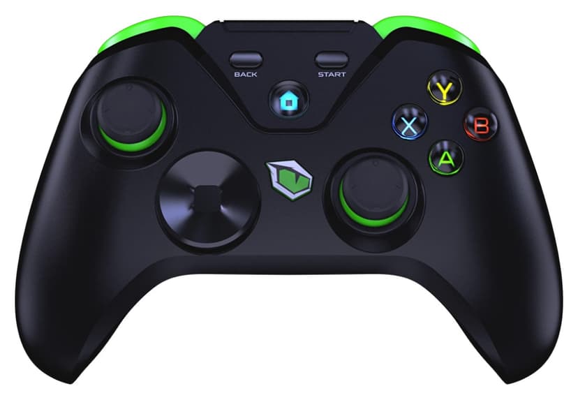 دسته بازی بیسیم دوحالته Pusat با بازخورد لرزشی Bluetooth و 2.4 GHZ مشکی دسته بازی بیسیم دوحالته Pusat با بازخورد لرزشی Bluetooth و 2.4 GHZ مشکی