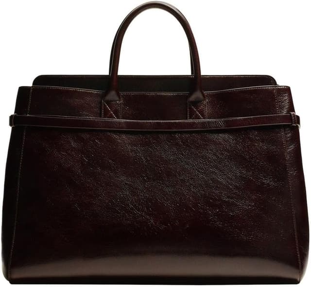 کیف tote زنانه Zara چرمی کیف tote زنانه Zara چرمی
