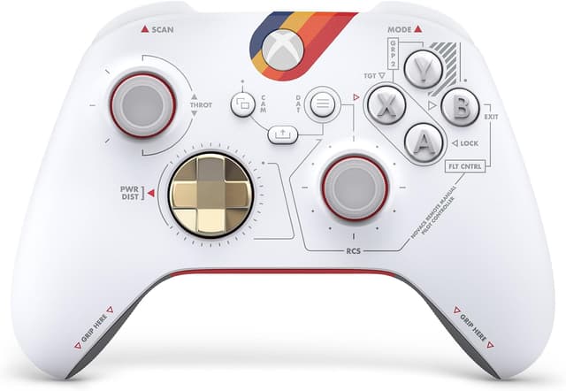 دسته بازی بیسیم Microsoft Xbox نسخه محدود Starfield برای Series X/S، One و ویندوز دسته بازی بیسیم Microsoft Xbox نسخه محدود Starfield برای Series X/S، One و ویندوز