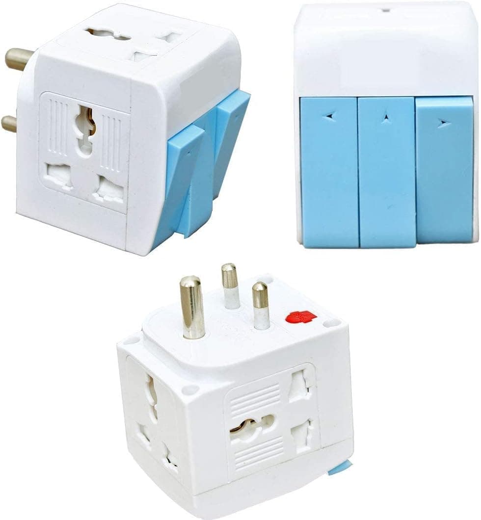 تبدیل سهراهی پریز KITSSENTIAL با ورودی یونیورسال، کلیدهای مجزا و نشانگر LED، 10 Amps تبدیل سهراهی پریز KITSSENTIAL با ورودی یونیورسال، کلیدهای مجزا و نشانگر LED، 10 Amps