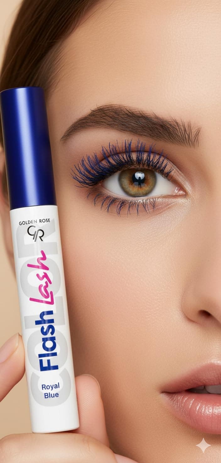 ریمل رنگی Golden Rose مدل 04 Royal Blue ریمل رنگی Golden Rose مدل 04 Royal Blue