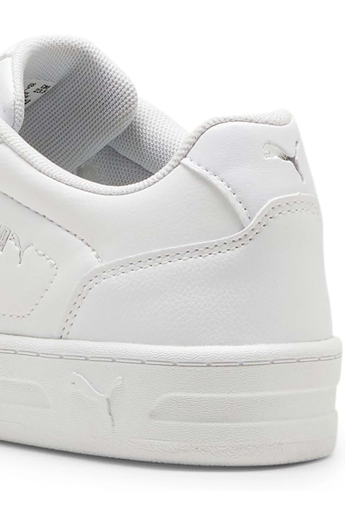 کفش اسپرت یونیسکس Puma سفید مدل Court Classy 395021-01 کفش اسپرت یونیسکس Puma سفید مدل Court Classy 395021-01