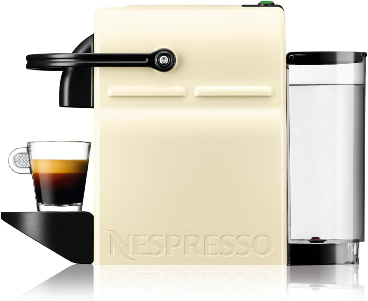 دستگاه قهوه ساز کپسولی Nespresso مدل EN 80.CW Inissia رنگ وانیلی کرمی دستگاه قهوه ساز کپسولی Nespresso مدل EN 80.CW Inissia رنگ وانیلی کرمی