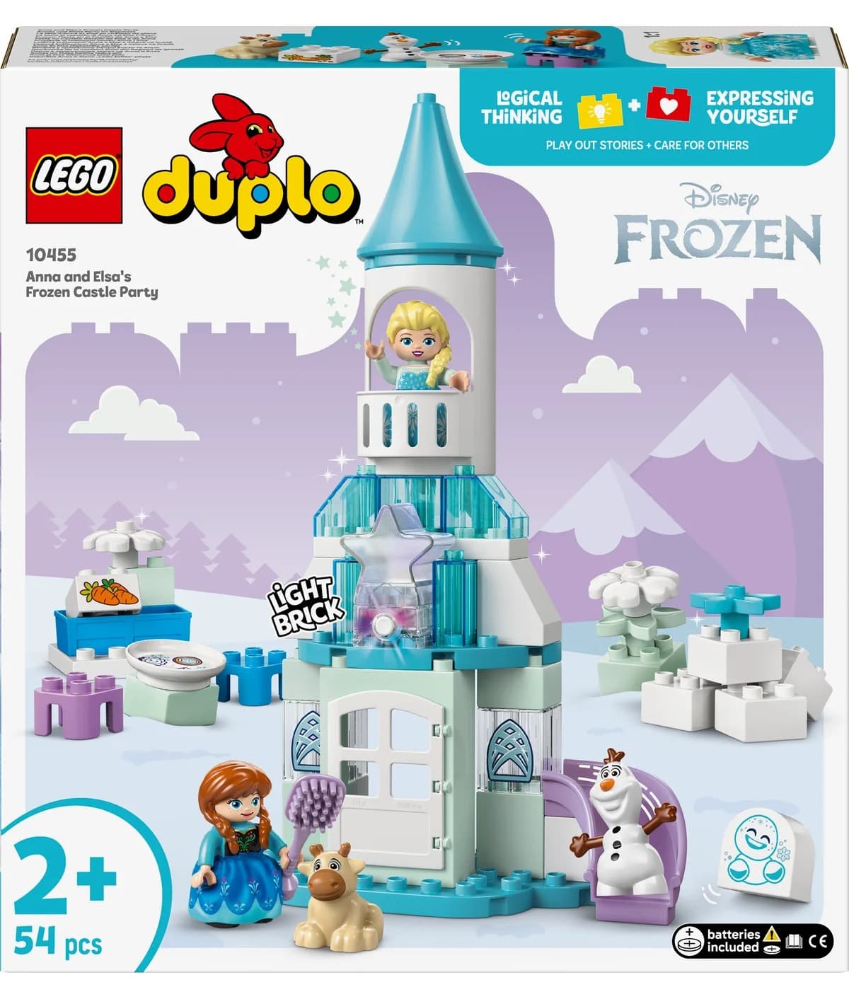 لگو DUPLO Disney قلعه جشن آنا و السا سرزمین برفی مدل 10455 لگو DUPLO Disney قلعه جشن آنا و السا سرزمین برفی مدل 10455