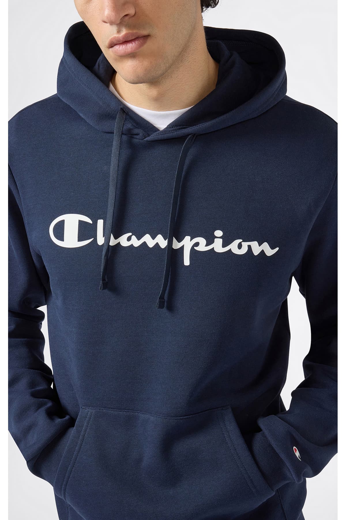 سوئیشرت هودیدار مردانه Champion سرمهای مدل 221809-BS501 سوئیشرت هودیدار مردانه Champion سرمهای مدل 221809-BS501