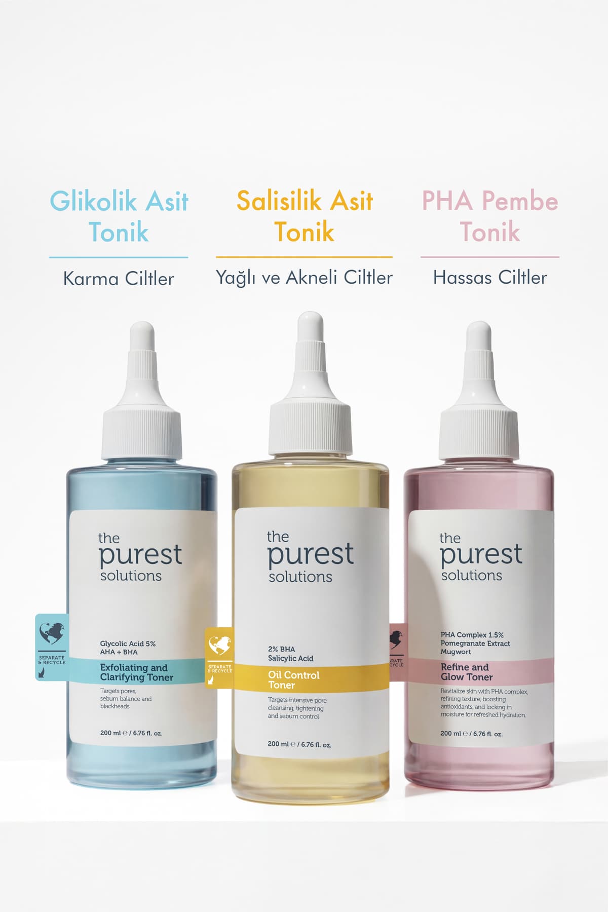 تونیک سالیسیلیک اسید برای پوستهای چرب و مختلط The Purest Solutions ضد جوش سرسیاه 200 ml تونیک سالیسیلیک اسید برای پوستهای چرب و مختلط The Purest Solutions ضد جوش سرسیاه 200 ml